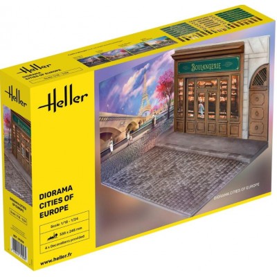 DIORAMA CITIES OF EUROPE - 1/24 SCALE - HELLER 81256